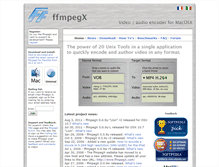 Tablet Screenshot of ffmpegx.com